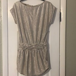 Metallic Mini Dress